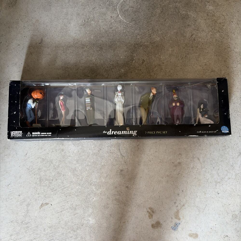 DC Direct The Dreaming 7 Piece 4" Action Figure Set Vertigo Comics NEW